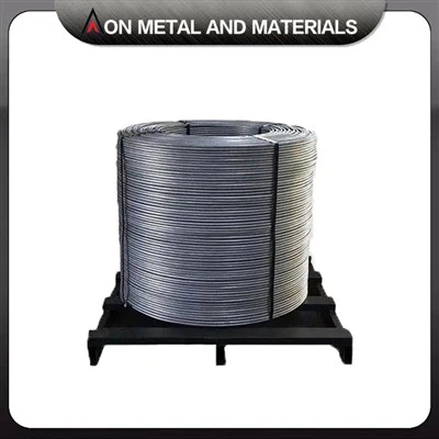 Jadrový drôt na výrobu ocele